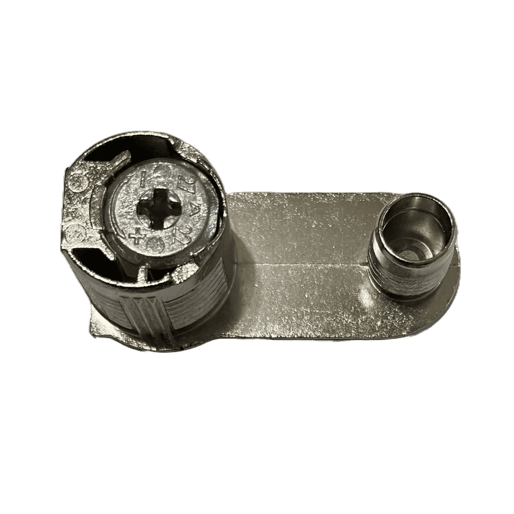 Bague d’armoire en nickel 20/r/16 avec aile, avec bride