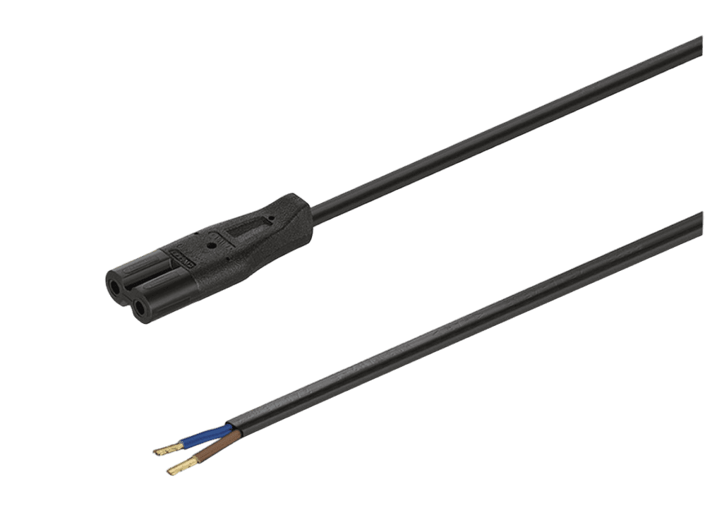 Câble d’alimentation, branchement direct à visse