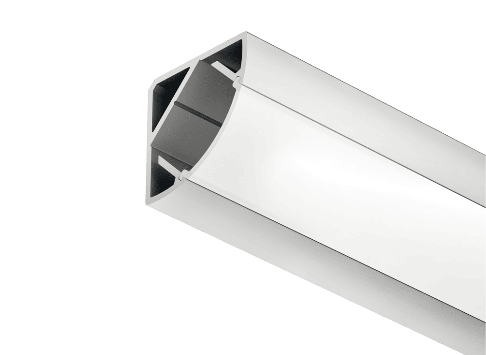 Profil d'angle 2190  pour bandes LED 10 mm