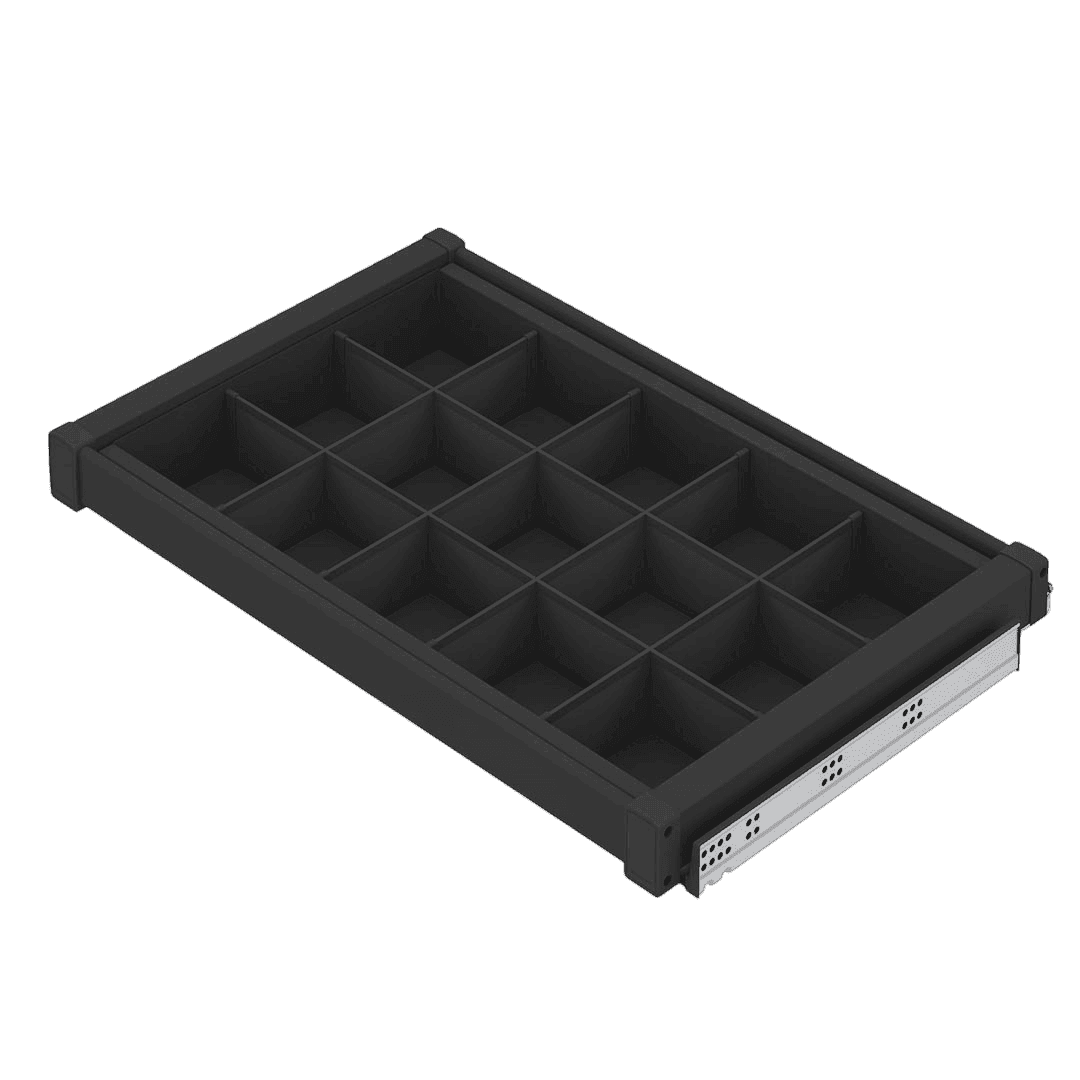 Range accessoires coulissant