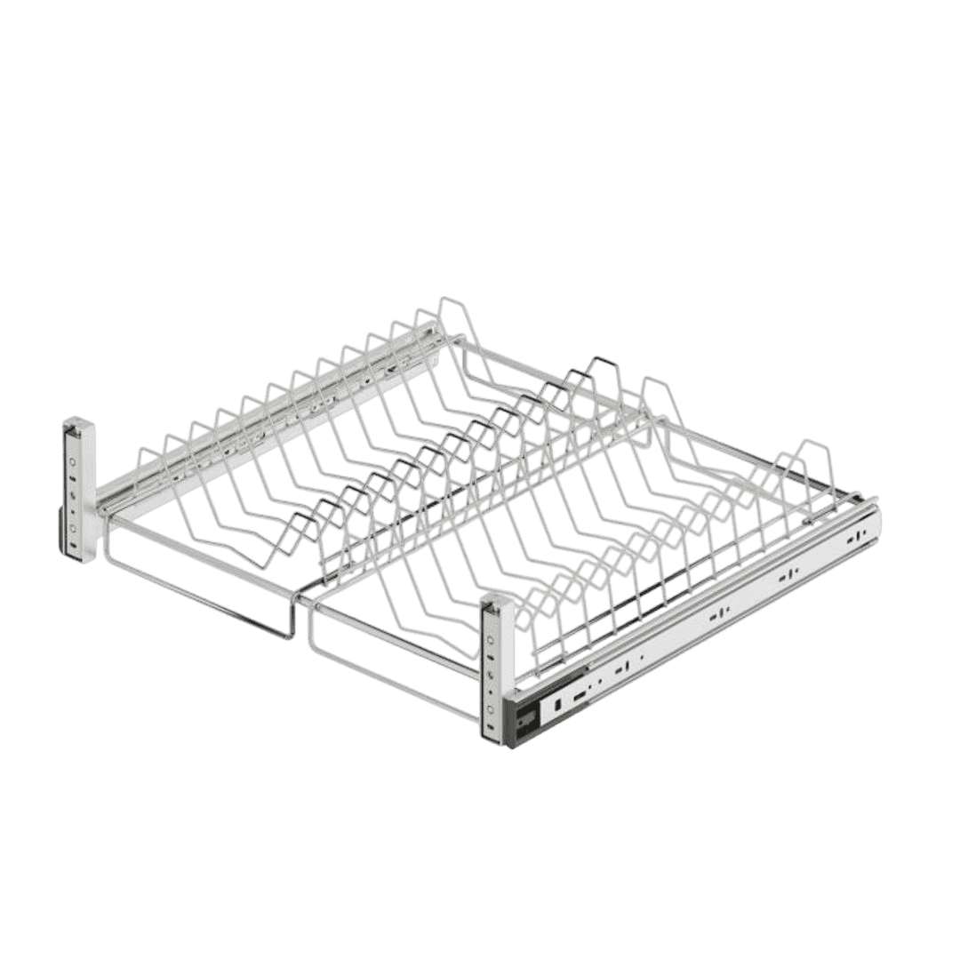 Tiroir porte-assiette coulissant 600 mm
