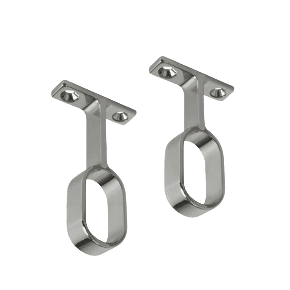 Support Cintre zamak pour placard ovale