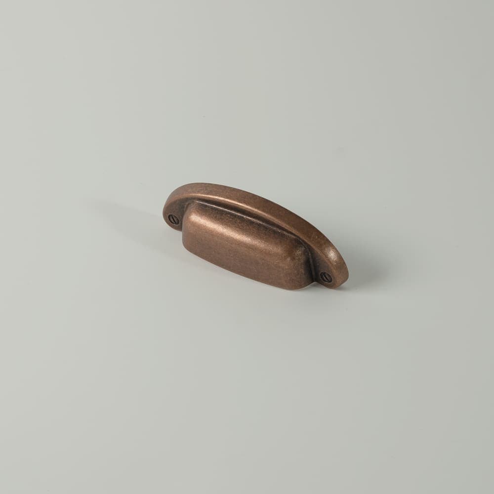 Poignée petra antique bol en cuivre cc64 - 97mm