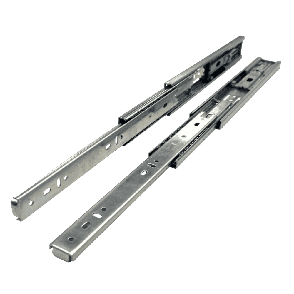 Glissières à brilles à extraction totale (Guide de tiroir)