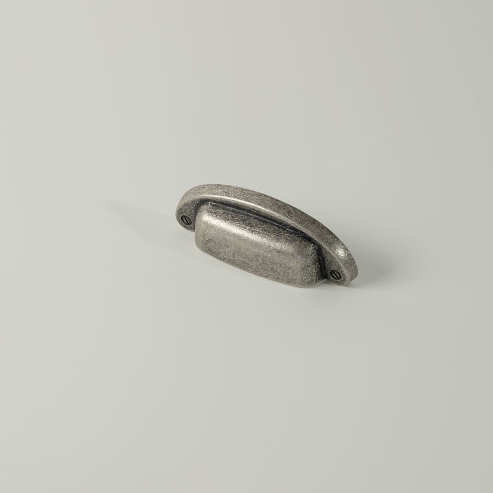 Poignée petra - cazoleta plata antigua cc64 - 97mm