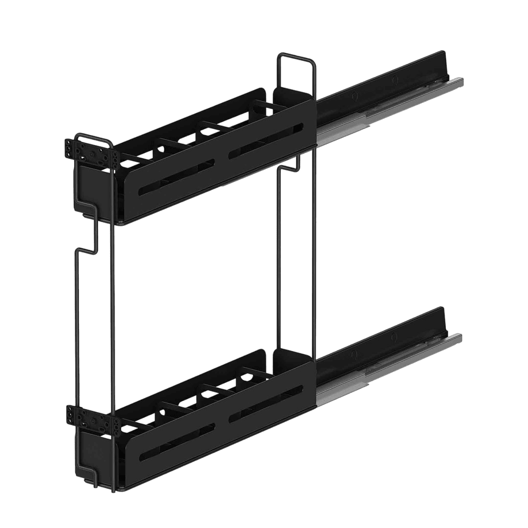 Caisse à bouteille coulissante 150 mm avec séparateurs,Gauche