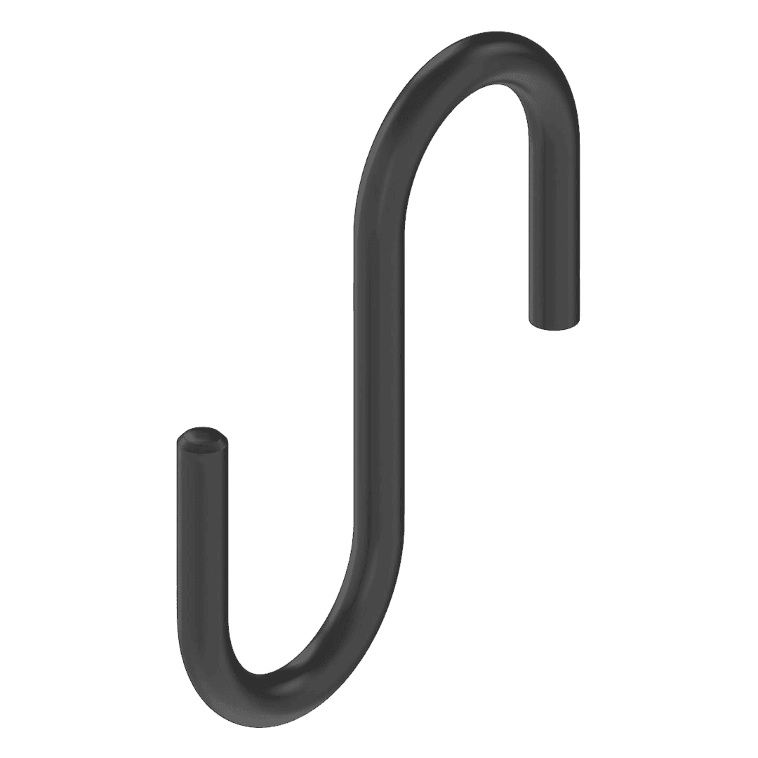 Crochet en S pour tube Ø16 mm