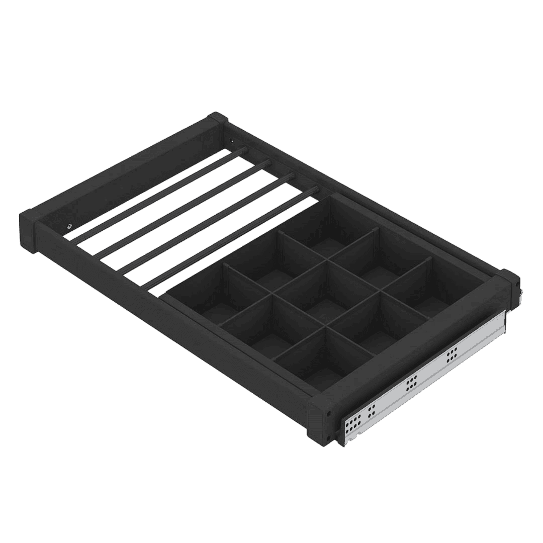 Cintre Pantalon coulissant +divisions de rangement