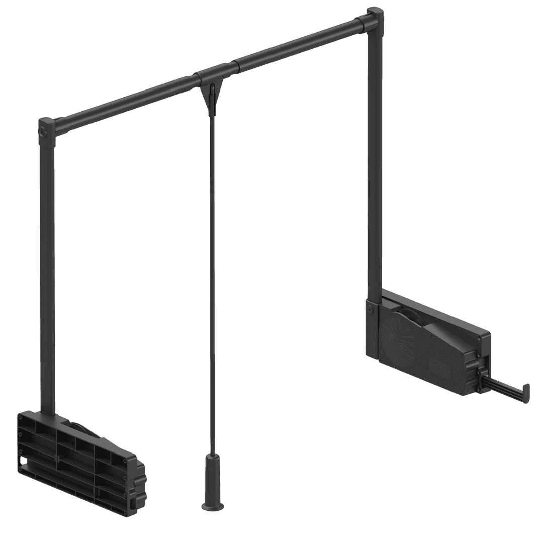 Cintre mobile abatible, capacité 10 kg