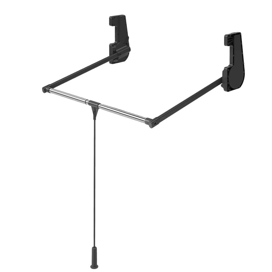 Cintre mobile abatible, capacité 15 kg